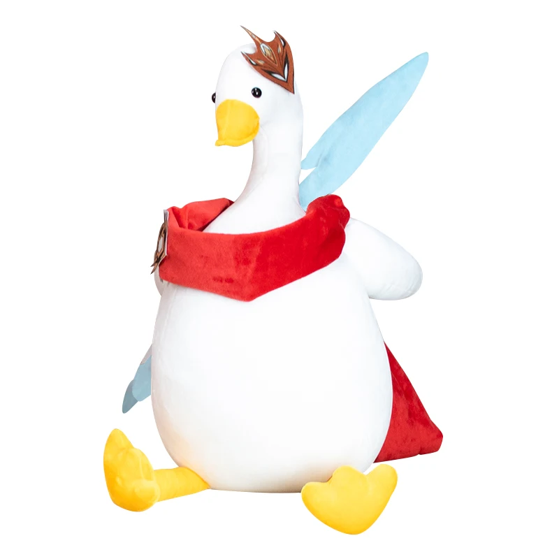

Anime Game Genshin Impact Tartaglia Cute Duck Soft Plush Stuffed Sleep Pillow Doll Toys Cartoon Sofa Cushion Cosplay Gifts New