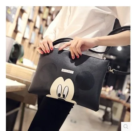 Сумка для подгузников Disney Mickey сумка на плечо мультяшная почтальонка с Минни из