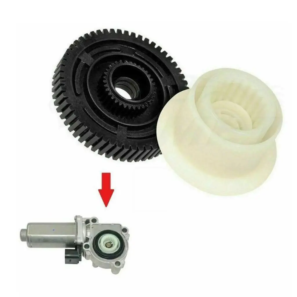 

2 Pieces Servo Actuator Motor Transfer Case Repair Kit 27107566296 Replacement for BMW X5 E53 X5