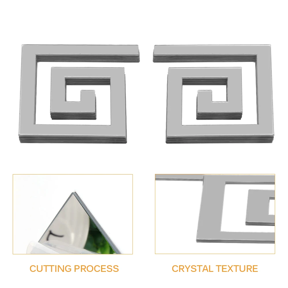 10 шт. настенные акриловые наклейки сделай сам|Обойные бордюры| |