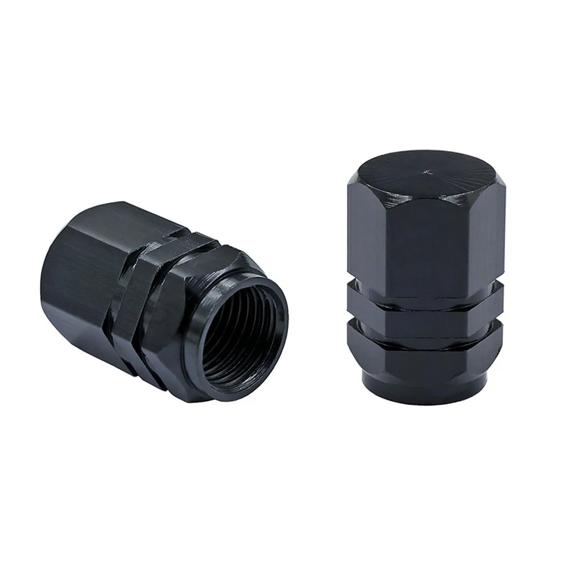 

24pcs Valve Stem Caps Car Tyre Valve Stem Covers Caps, black