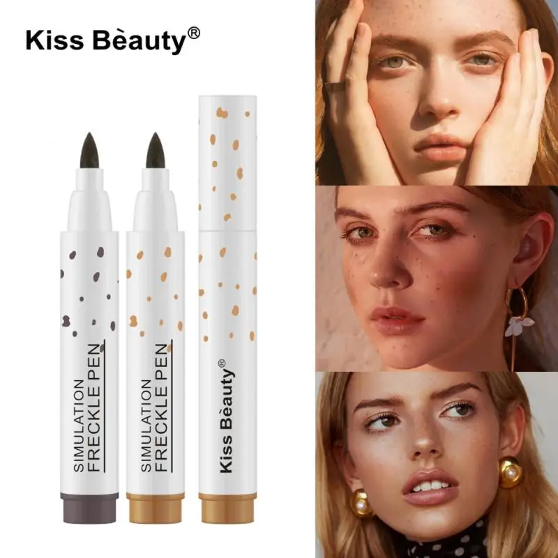 

Natural Lifelike Freckle Pen Concealer Dot Spot Pen Waterproof Long Lasting Easy And Convenient Face Concealer Makeup Tool TSLM1