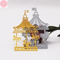 merry go round cutting dies scrapbooking clear stamps craft scrapbooking slimline card die cuts for cards making molds stencils