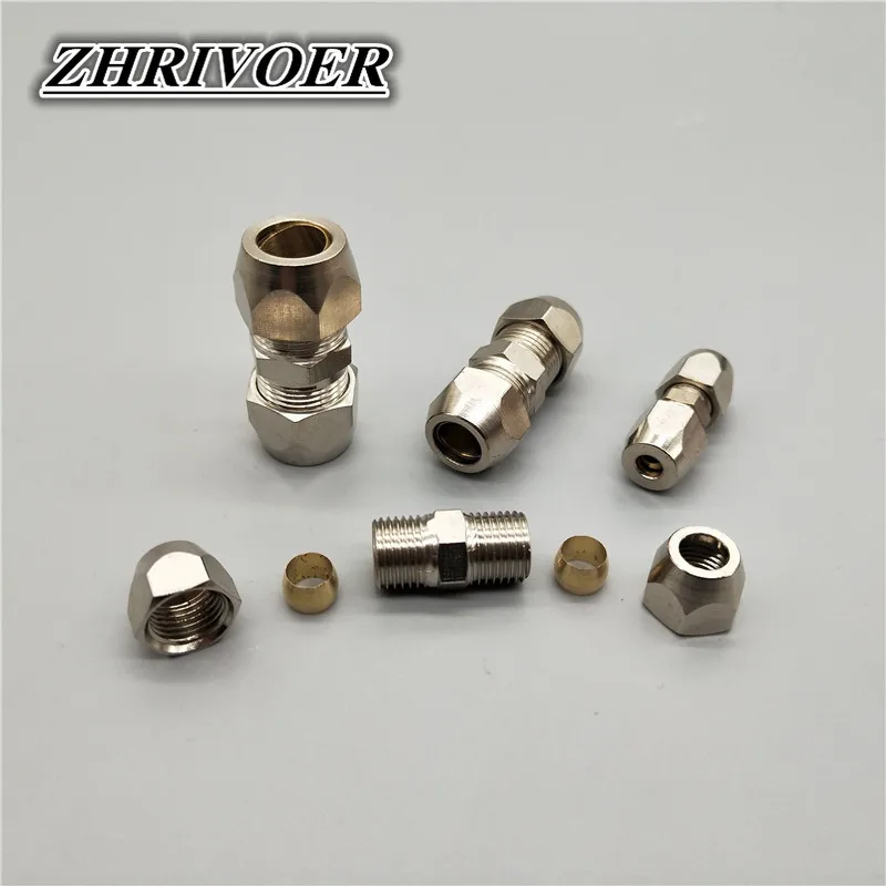 Флейта 4 6 8 10 12 14 16 мм Латунная Труба двойная шкала набор медных соединений