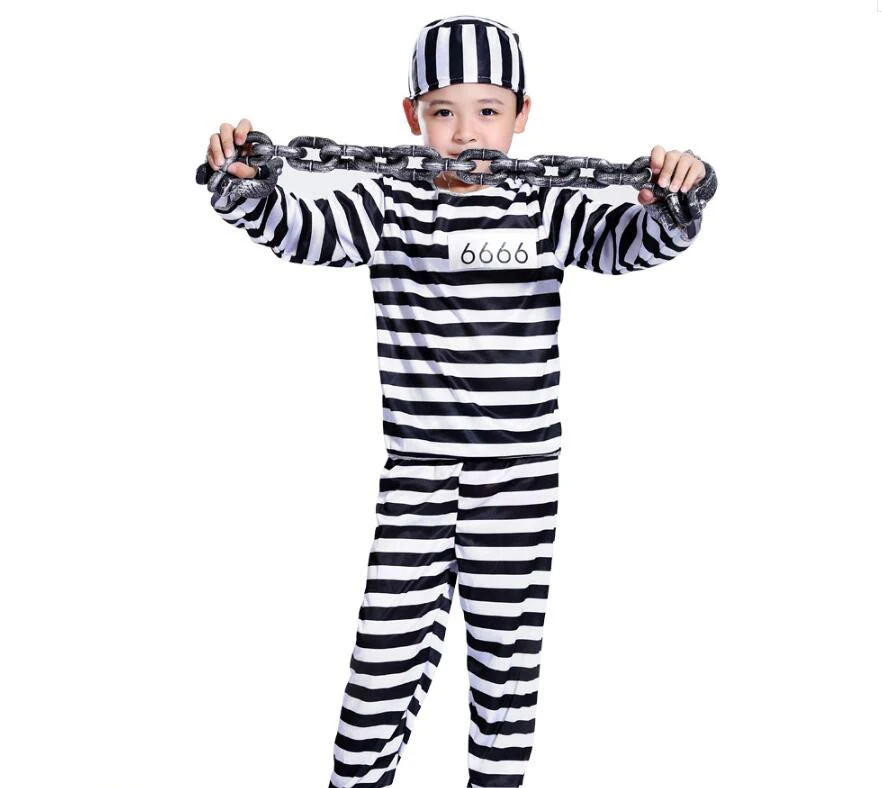 only boy costume Карнавальные вечерние костюмы на Хеллоуин для мужчин, женщин, детей, детей, Семейные костюмы для пленных, нарядные платья - Цвет: only boy costume