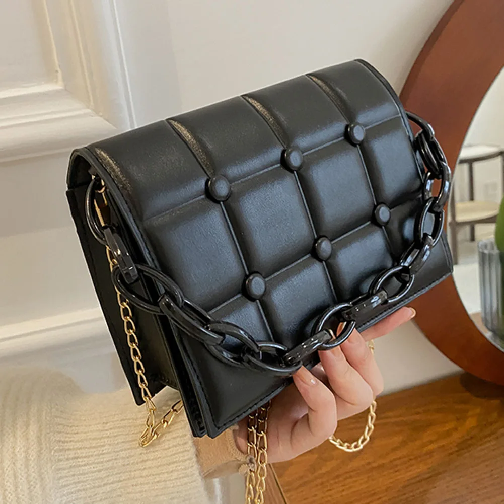 

Брендовая женская сумка с клапаном на цепочке, Женская дорожная сумка через плечо, новинка 2021, роскошные дизайнерские сумки-мессенджеры на ...