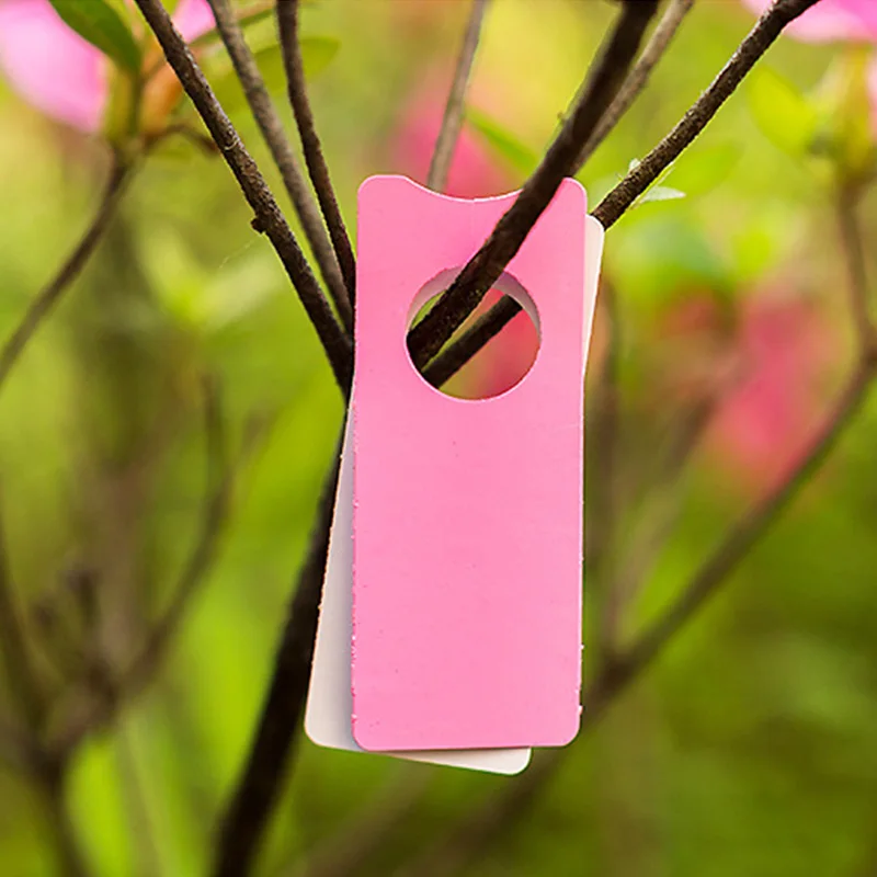 100 шт./лот пластиковые маркеры для растений сада кольцо бирка инструменты