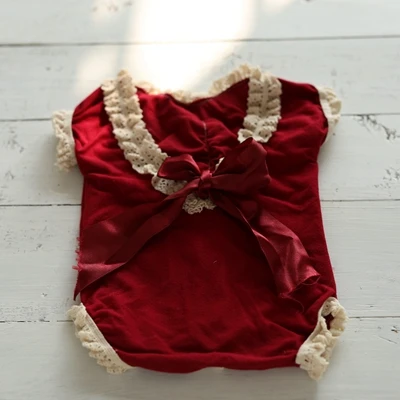 1 romper Одежда для новорожденных девочек; реквизит для детской фотографии; эластичный кружевной комбинезон и повязка на голову; одежда для фотосъемки; аксессуары для студийной съемки - Цвет: 1 romper