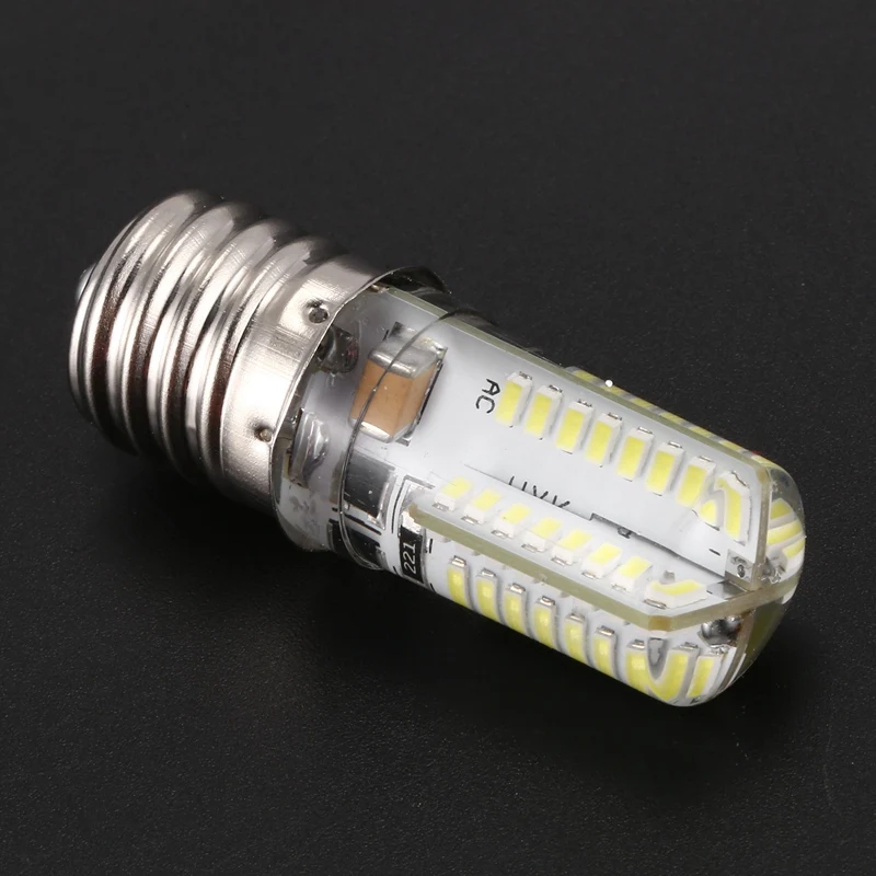 Promotion! E17 Socket 5W 64 LED Lamp Bulb 3014 SMD Light Pure White AC 110V-220V | Bulbs & Tubes
