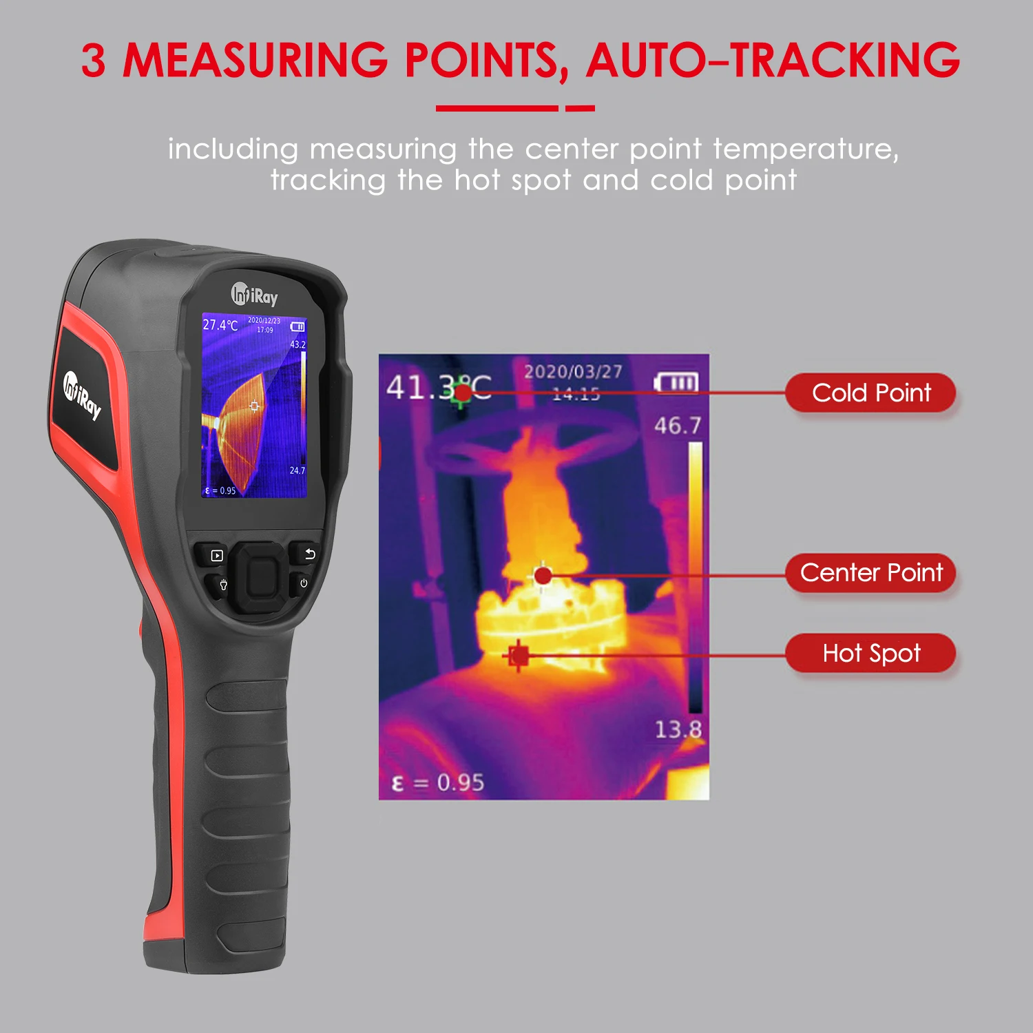 

2021 XEAST -20-550 Infrared Thermal Imager C200 Handheld Industrial-grade Infrared Thermal Imager Thermometer