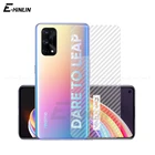 5 шт. мягкая задняя крышка протектор экрана для Realme X7 Max X50 Pro X3 Super Zoom X2 X50m наклейка из углеродного волокна пленка не стекло