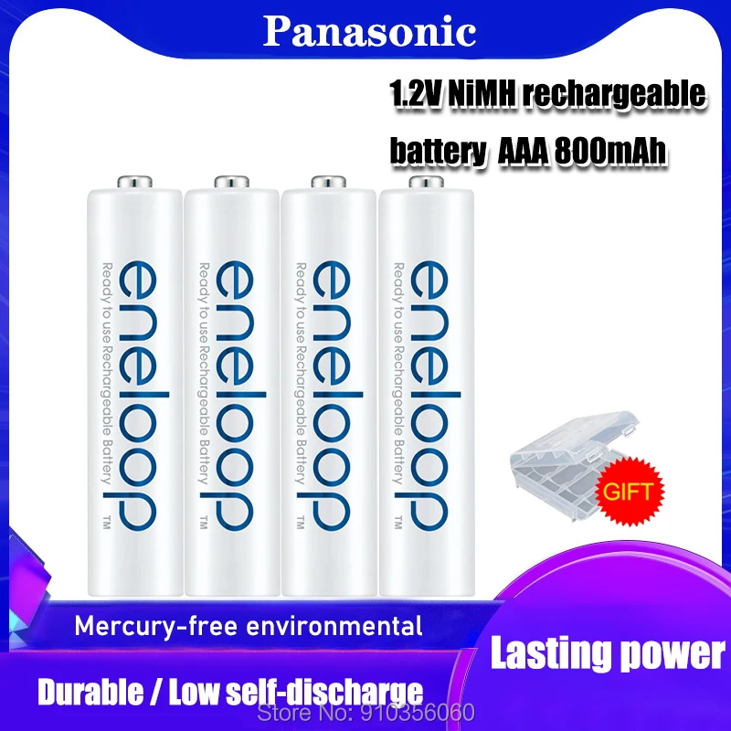 Аккумулятор Panasonic Eneloop 1 2 в 800 мА ч предварительно заряженные