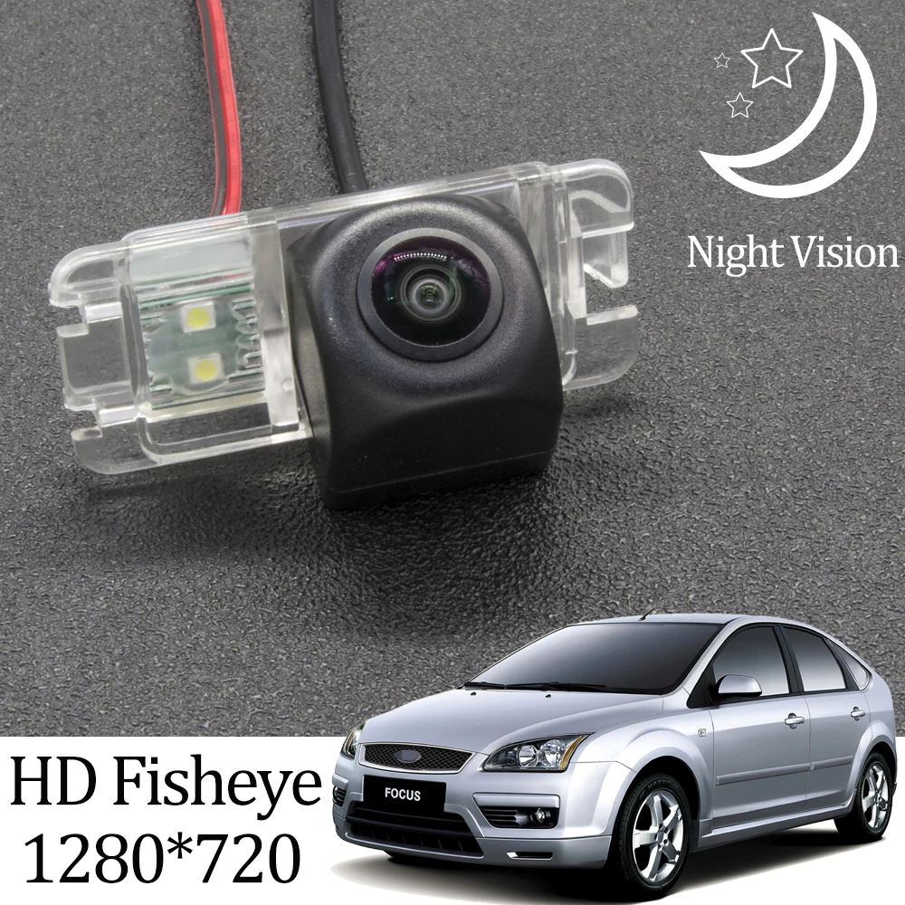 Owtosin HD 1280*720 рыбий глаз камера заднего вида для Ford Focus 2 Хэтчбек 2008 2009 2010 2011