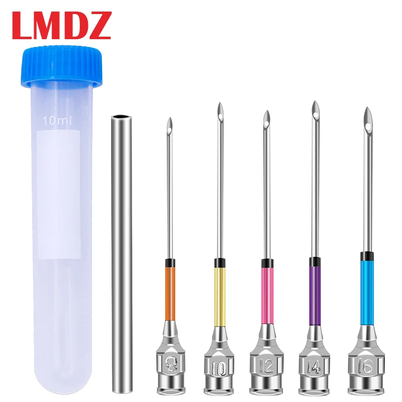 Набор инструментов для шитья LMDZ 5 шт. набор 9 #10 #12 #14 #16 # с бутылкой игл инструменты