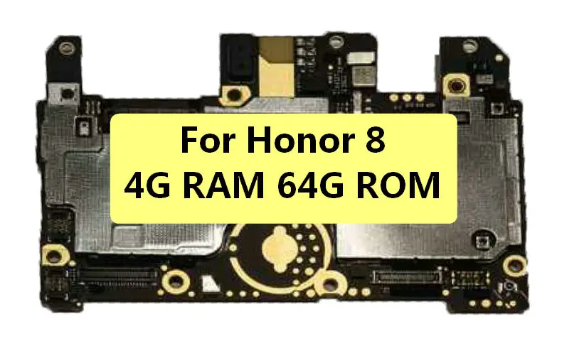 1pcs For Huawei Honor8 Honor 8 Motherboard Mainboard 4G RAM 32G 64G ROM Logic Board | Мобильные телефоны и аксессуары