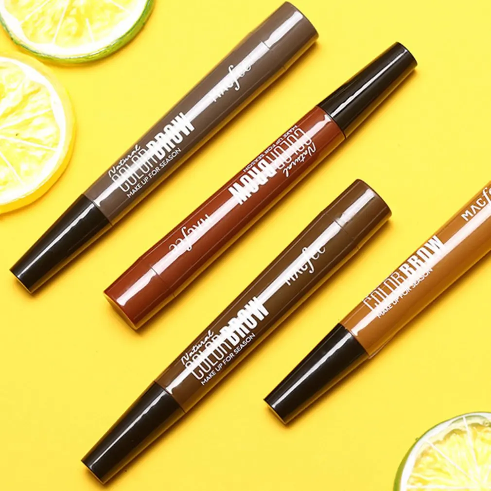 Для Macfee четыре вилки стойкий Водостойкий карандаш для бровей карандаша жидкий