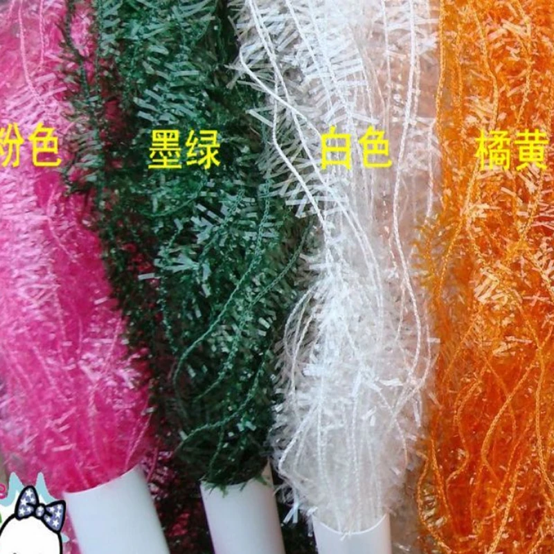 Популярные Блестки 200 м/лот модная женская пряжа для вязания оптом