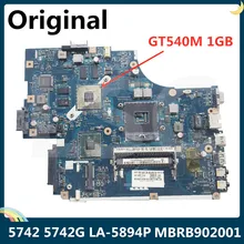 Материнская плата LSC для ноутбука ACER 5742 5742G TK85 GT540M 1 ГБ GPU DDR3 MBRB902001