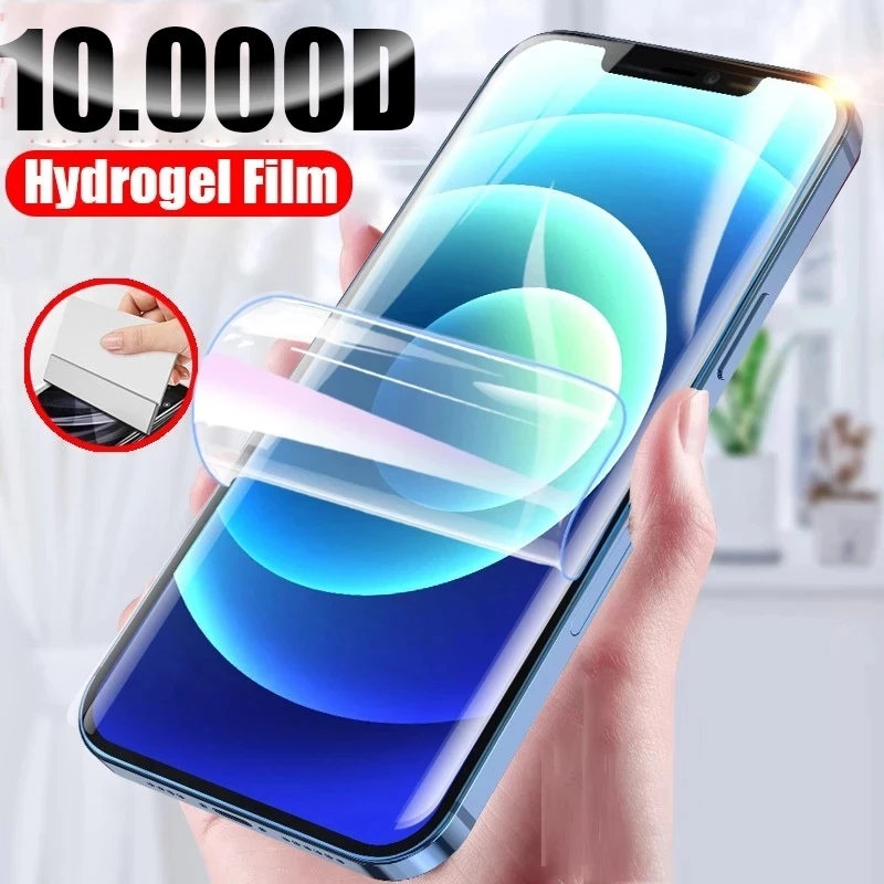 

Hydrogel Film For iPhone 12 11 Pro Max Mini Screen Protector iphone11 iphone12 Pro 12pro 11pro X XS Max SE 2020 6 S 6S 7 8 Plus