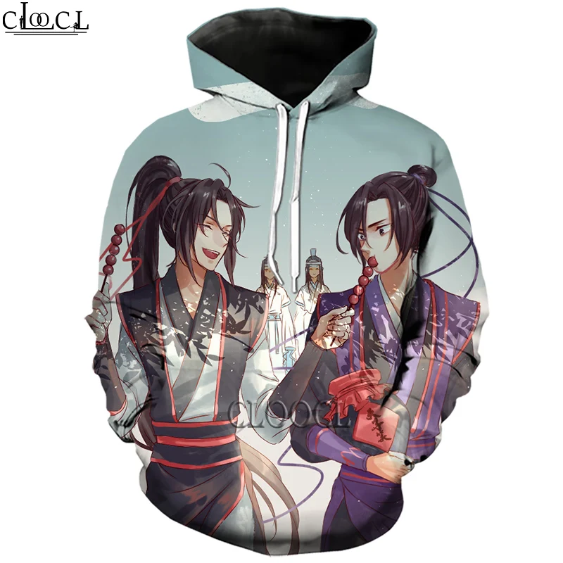

HX Newest Anime Mo Dao Zu Shi Hoodies for Women Men Hoodie 3D Print Fashion Casual Pullover Hip Hop Tracksuit Drop Shipping