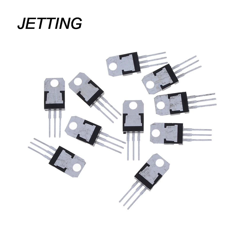 JETTING Новый 10 шт. ST LM317T LM317 регулируемый источник питания трехклеммный регулятор