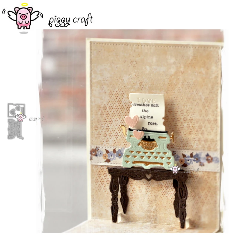 Металлические Вырубные штампы вырезанные формы любовь пишущая машинка