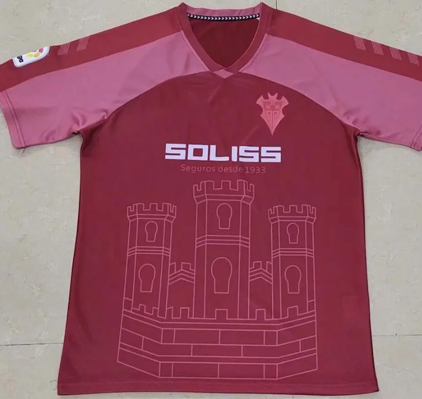 Для Albacete Futbol Camisa рубашки Albacete Camiseta de futbol рубашки для отдыха лучшее качество повседневные футболки для бега - Цвет: Красный