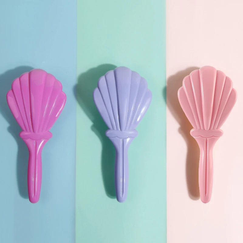 Щетки для укладки волос с мультипликационным дизайном массажные