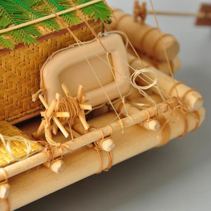 Деревянные корабли комплекты моделей KON Tiki модель корабля деревянный комплект
