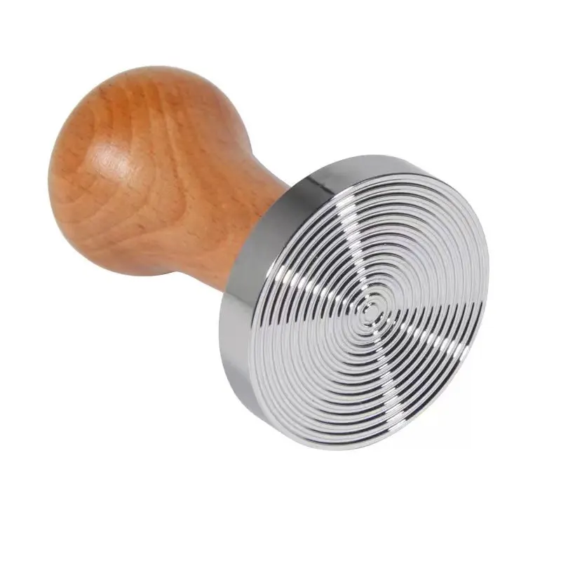 Пресс для кофе-порошка из нержавеющей стали с деревянной ручкой | Дом и сад