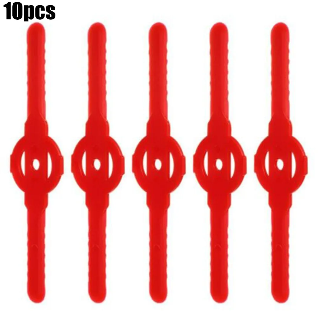 10 шт. сменные Пластиковые резаки для триммера Красного/черного/синего цвета |