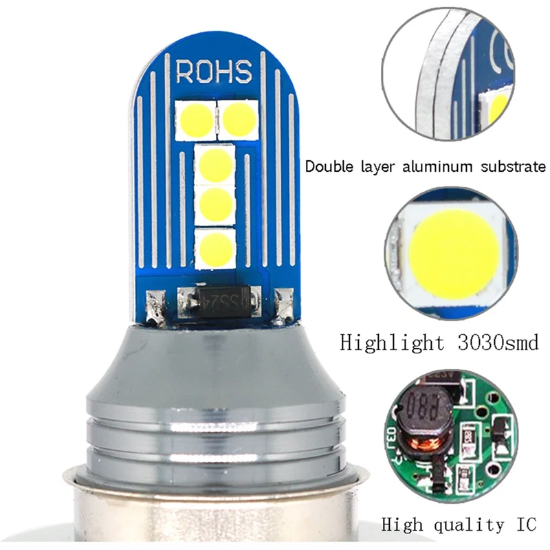 

1PCS 6500k LED Car Headlights Bulbs White Fog Lamps H16 H11 9005 9006 H4 H7 Auto Daytime Running Light 12V Car-styling headlight