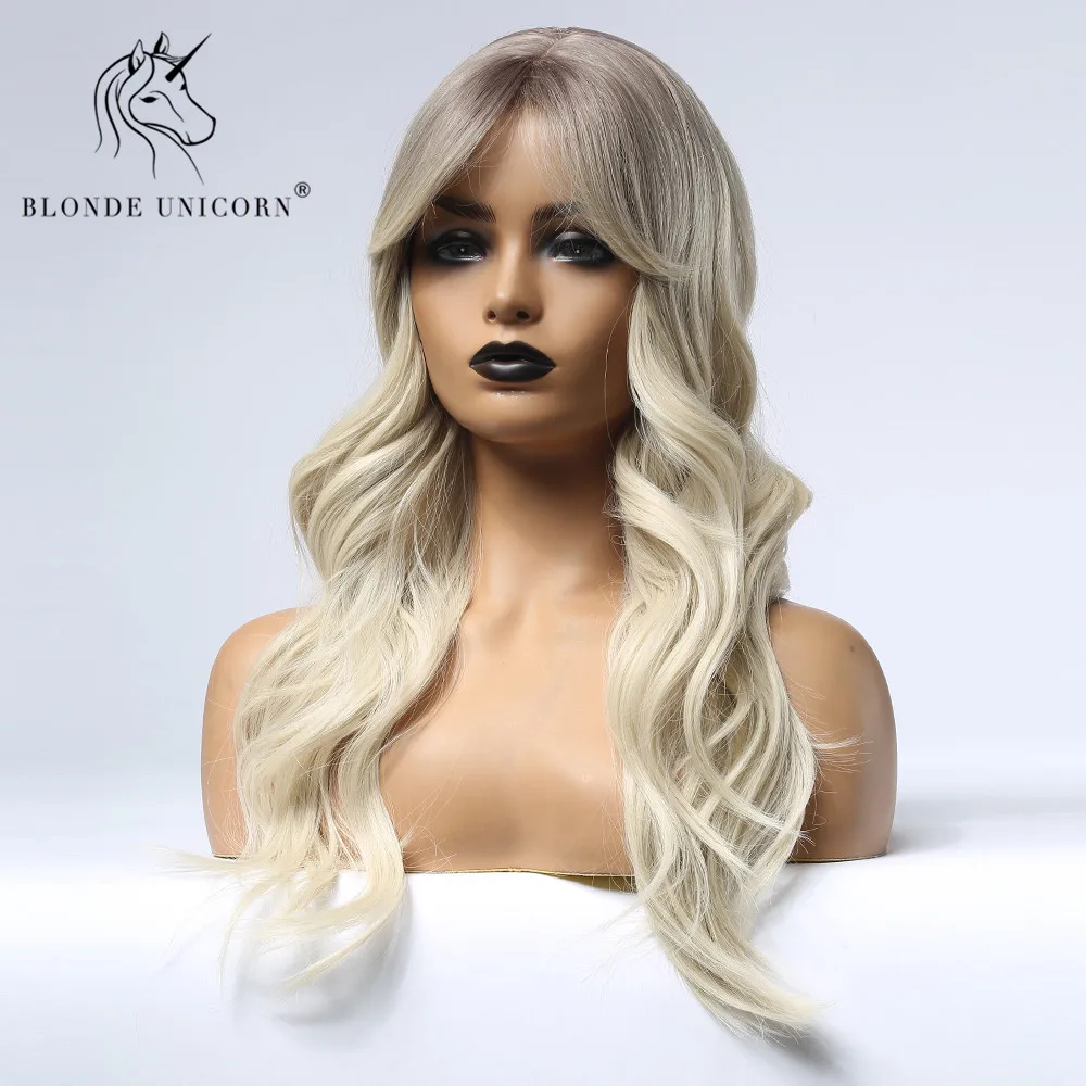 Синтетические парики для косплея длинные вьющиеся волосы серый парик с боковой