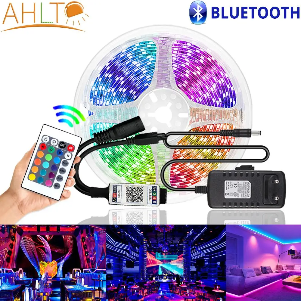 

SMD 2835 RGB 12V LED Strip Light Desk Ceiling Lamps Christmas Lights Wall Lamp Night Light Smart Neon Lamp Tv Backlight Lighting