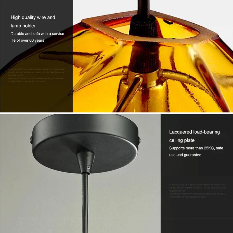 Modern LED Ceiling Lamp Super Bright Folding Bulb Pendant Light For Living Room Bedroom Dining Creative Home Lighting | Лампы и