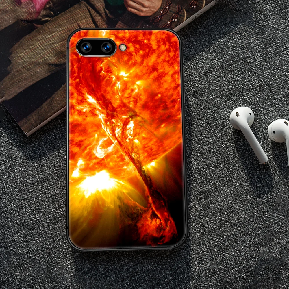 

art sun Phone Case Cover Hull For HUAWEI honor 8 8c 8a 8x 9 9a 9x V10 MATE 10 20 I lite pro black Funda Fashion Bumper 3D