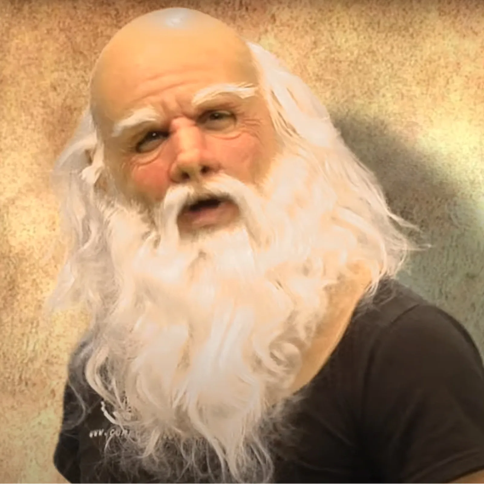 

Реалистичная маска для косплея Санта Клауса Смешные морщинки белая борода головные уборы для пожилых людей Хэллоуин Рождество маскарадное...