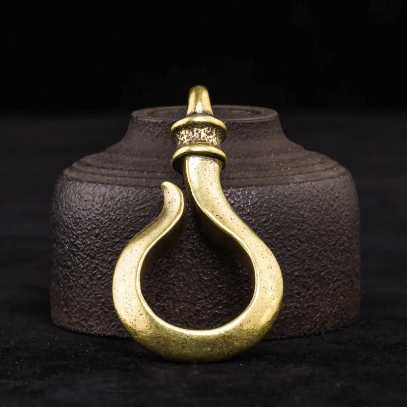 Модный латунный u образный брелок Круглый пояс крючок поясные подвески ювелирный