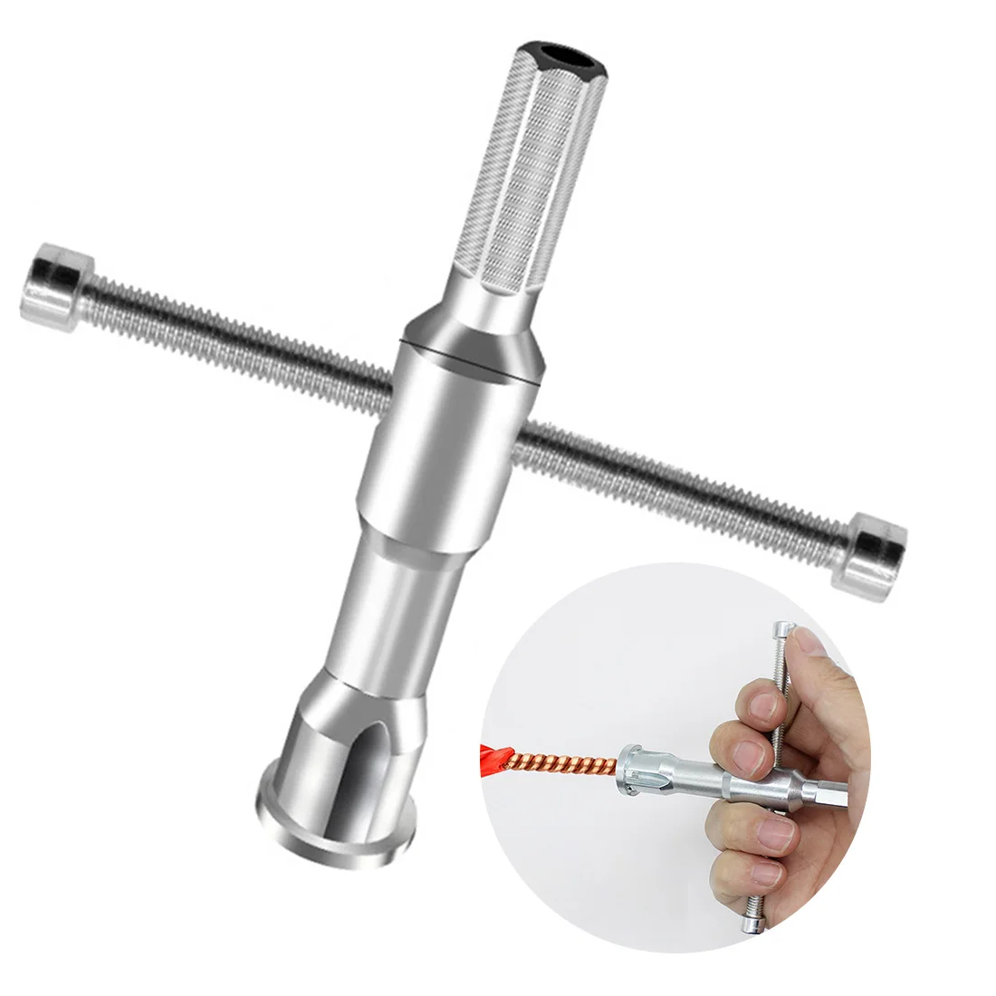 

Electric Twisted Pair Wire Stripper Universal Electrician Automatic Wire Stripper Hand Tools