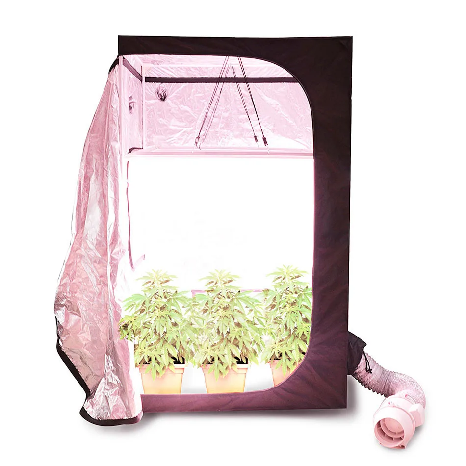Led Grow Lighting Крытая гидропоника, шатер для выращивания, Гроу-рум для коробка для выращивания растений, светоотражающий майлар нетоксичный садовый Теплицы 60/80/100