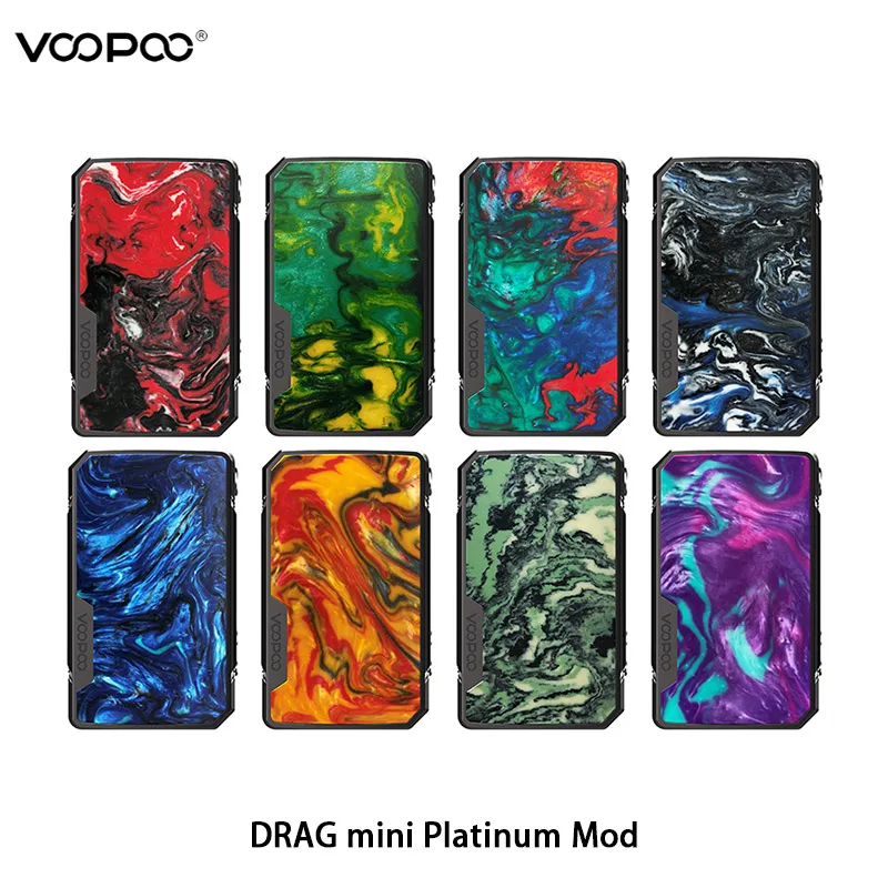 Новинка VOOPOO DRAG Mini Platinum Mod 117w TC Box 4400mAh GENE.FIT Chip электронная сигарета Vape Vs Drag 2