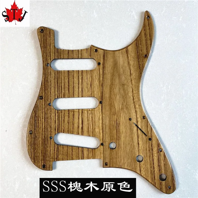 1 шт. твердая древесина китайской софоры ручной работы SSS Pickguard | Спорт и