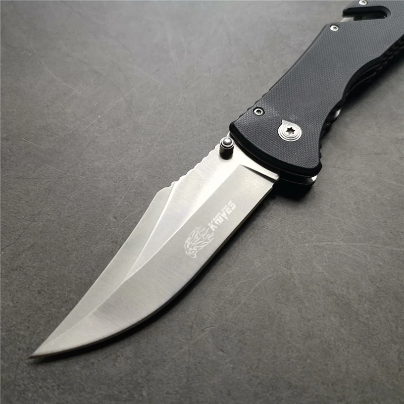 9 &quotножи 55 56HRC Складной нож Тактический походный карманный для выживания s