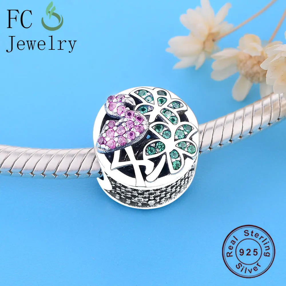 FC ювелирные изделия подходят оригинальный бренд шармы браслет 925 Стерлинговое