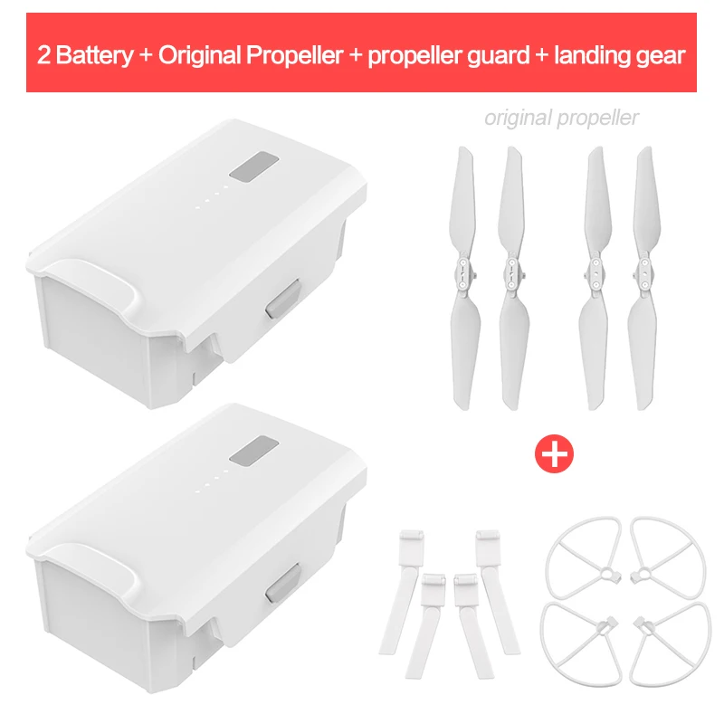 Set 5 FIMI X8 SE беспилотный Интеллектуальный летный аккумулятор 11,4 V 4500mAh до 33mins Полетный пропеллер посадочные части - Цвет: Set 5