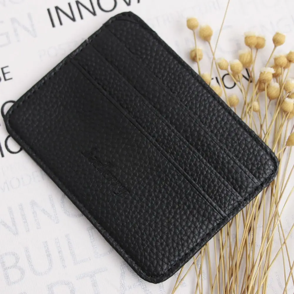 Новинка Лидер продаж мужской кошелек из искусственной кожи с передним карманом