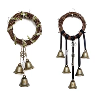 witch bells protection door knob hanger wind chimes positive energy decor good luck wind chimes protection witchcraft supplies