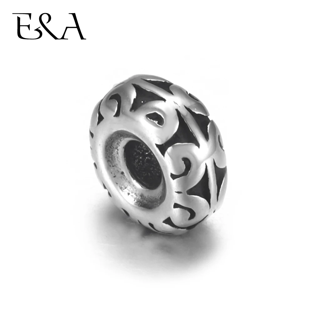 4 шт. разделители из нержавеющей стали 3 мм для браслета бисера изготовления