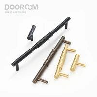 dooroom brass furniture handles modern italian style hammered pulls t bar cupboard wardrobe dresser shoe box drawer cabinet knob