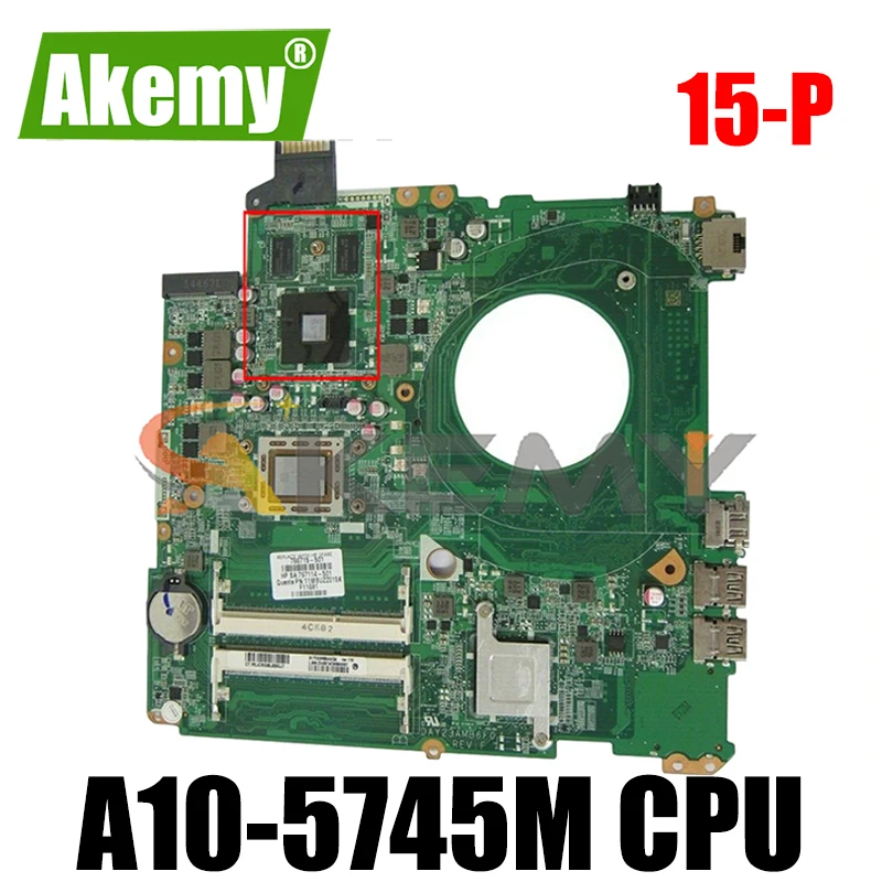 Материнская плата для ноутбука HP Pavilion 15-P AM5745 материнская DAY23AMB6C0 A10 216-0858020 DDR3 |
